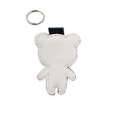 Sublimation blank Bear - PU Leather Keyring